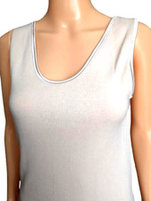 Angora Damen Unterwäsche 20% Angora Unterhemd Wärmewäsche ohne Arm Beige