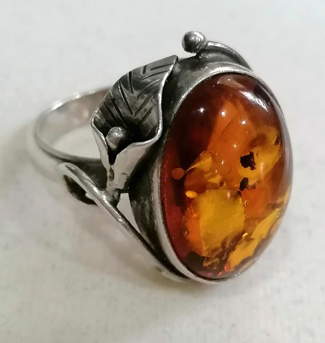 Antik silber ring - ring, 925