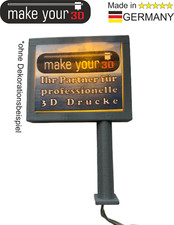 H0 1:87  Beleuchtbares Werbedisplay Werbetafel Werbemonitor