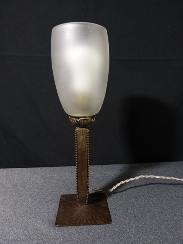 Antike art déco lampe mit - antike,