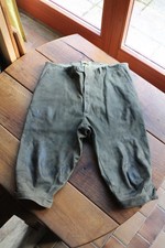 Dickes Laponia - 3/4 Rindlederhose aus dem Badischen, Reithose ~1980er [H56]