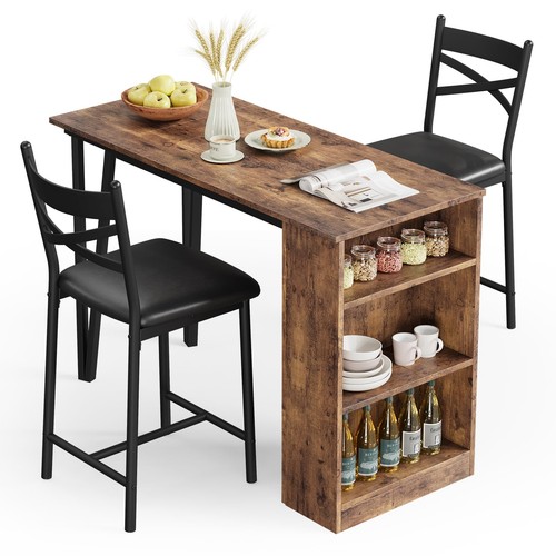 3tlg bartisch mit barhocker - bartisch,