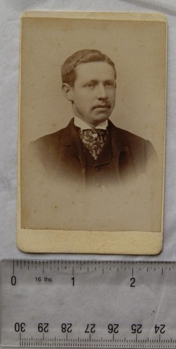 Carte visite chas davis - chas.,