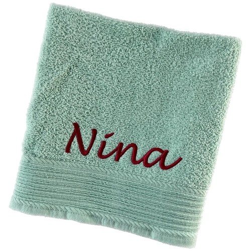 Handtuch mit namen - mit, bestickt