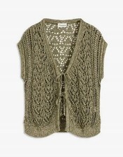 Ajour-Strickweste Gr. 40/42