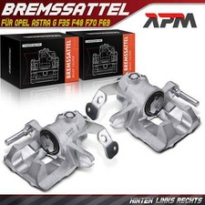 2x Bremssattel Bremszange Hinten Links Rechts für Opel Astra G Caravan 1.2 16V
