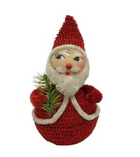 Antiker Nikolaus Candy Container / Candy Box / Santa (# 14439)