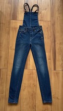 100%ORIG G-STAR RAW HW SKINNY OVERALL WMN LATZHOSE JEANS GR.25 D03553-9136-89