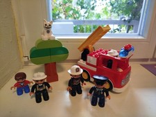 LEGO Duplo Feuerwehrauto Set mit zusätzlichen Figuren Und Zubehör