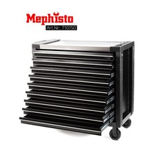 Pro-Line Werkzeugwagen gefüllt "Big Black" mit 9 Schubladen leer ohne Werkzeug