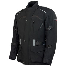 Motorradjacke mit Protektoren