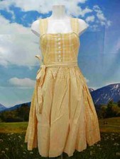 Leuchtend gelb kariert