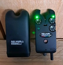 Delkim Tx-i Plus Grün "Emerald-Green" Bissanzeiger inkl. Schutzkappe Angeln Wels