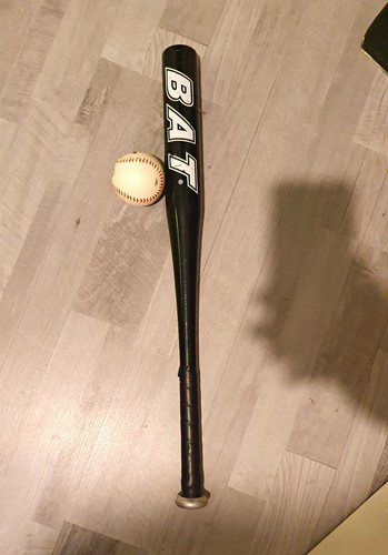 Bat baseballschläger schwarz - bat,