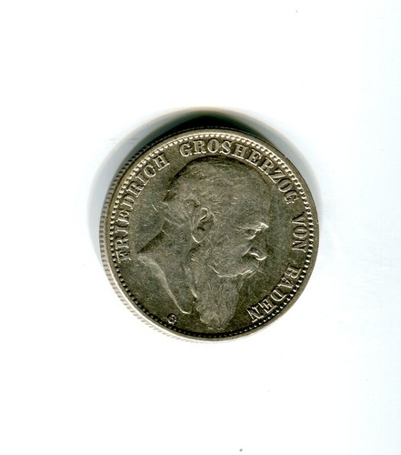 Baden friedrich mark - friedrich, 2