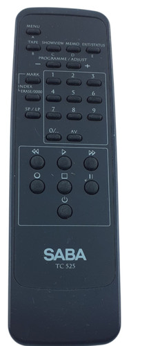 Saba 525 fernbedienung - saba, tc