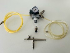 Sinus Dental Airbrush Pistolen v.  Harder & Steenbeck mit DRUCKMINDERER