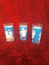 coca cola gläser 0,3l 3 er Set "Eisbär" Sammlerstücke
