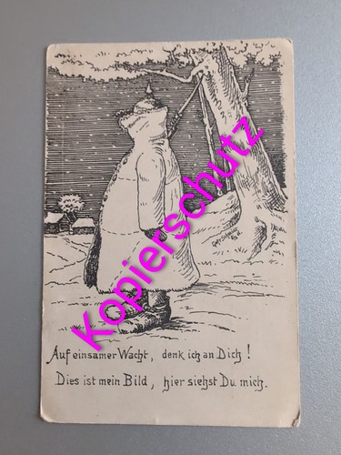 Feldpost karte einsamer - feldpost, *einsamer
