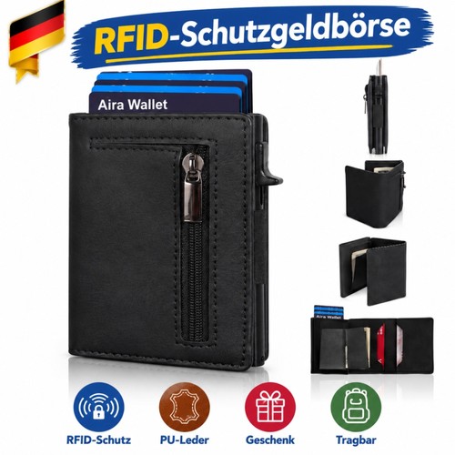Slim wallet mit münzfach - wallet,