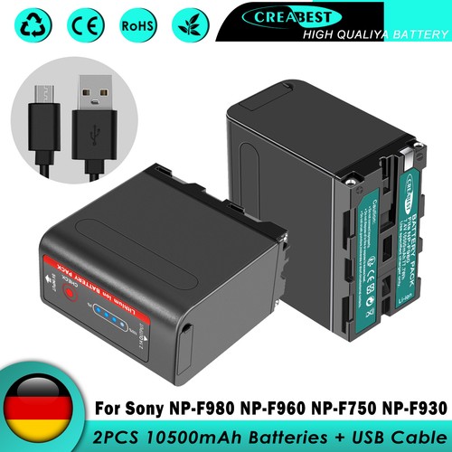 Akku für sony np - akku, np-f980
