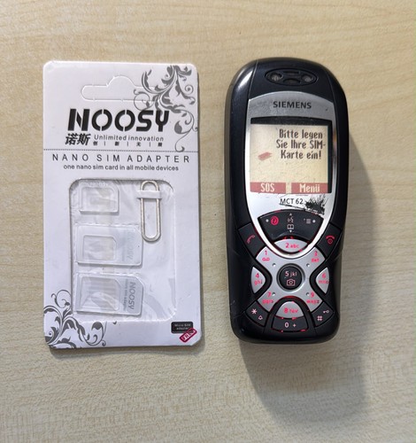 Siemens mc62 handy schwarz - siemens,