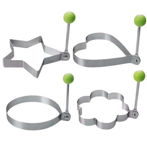 Spiegeleiform edelstahl - 4x,