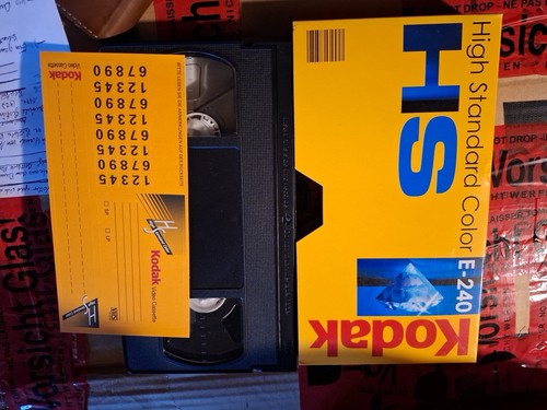 Kodak vhs leerkassetten e240 - vhs,