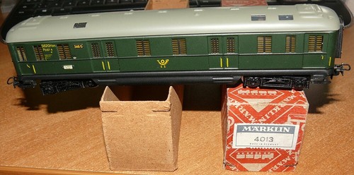 Märklin 346 postwagen - märklin, ,