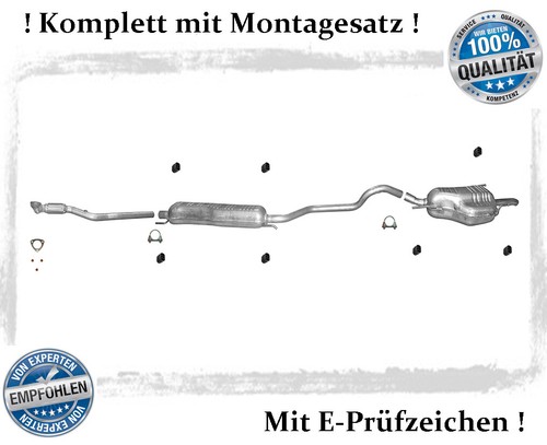 Auspuffanlage für opel zafira - opel,
