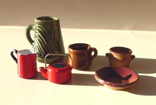 6 Teile für die Puppenstube -