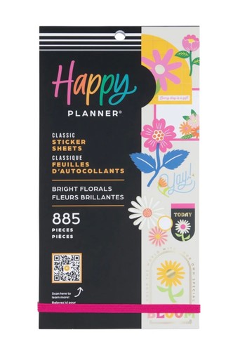 Happy planner bright florals - bright,