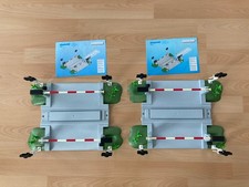 2x Playmobil 4306 Bahnübergang
