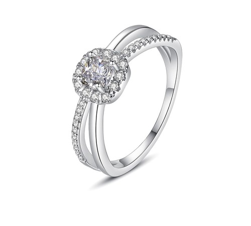 Damen solitär ring - damen,