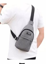 Brusttasche Sport Crossbody Umhängetasche Freizeit Schultertasche Damen Herren