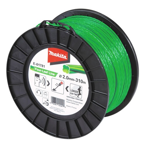 Makita mähfaden four leaf 2mm - mähfaden,