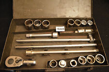 Ratschenkasten 3/4" Ratschensatz Knarrensatz metrisch  und Zoll G323 BW Werkzeug
