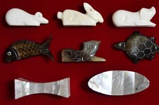 Eßstäbchen- & Messerbank aus