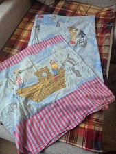 Piraten Bettwäsche 135 X 200 cm 80 X 80 cm Kissenbezug + Deckenbezug Neu