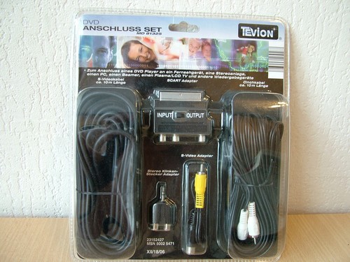 Tevion dvd anschluss set - tevion,