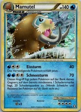 Pokémon Mamutel 5/102 Holo -
