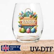 Holz Ostern Schild 8 Stück UV