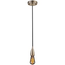 Pendelleuchte Messing max 100W