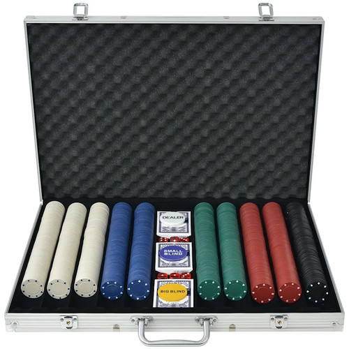 Poker set 1000 chips - set,