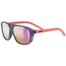 uvex Cosmic Fahrrad / Sport Brille matt blau/rot/mirror lila 2026