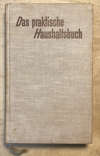 Das praktische haushaltsbuch - das,