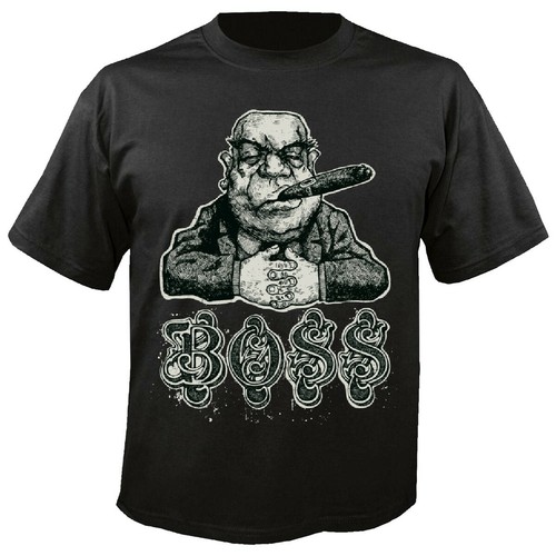 Shirt big boss mit zigarre - big,