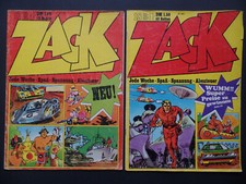 Zack 1972 Heft 17 + 18 (Koralle Verlag) Die ersten beiden Hefte