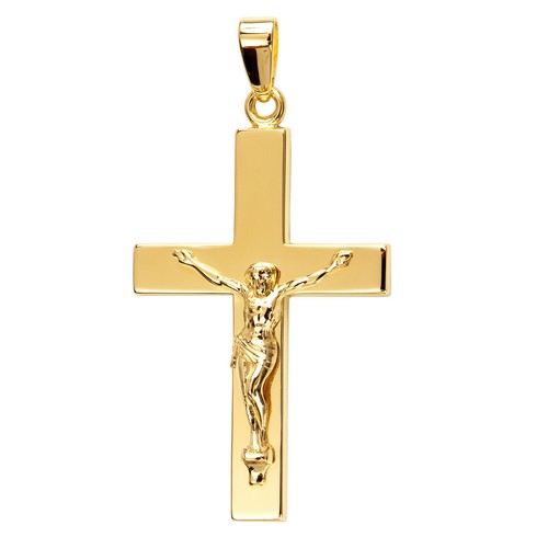Kreuz anhänger gold - kreuz-anhänger, 333
