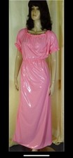 PVC Kleid  rosa XL Zofe